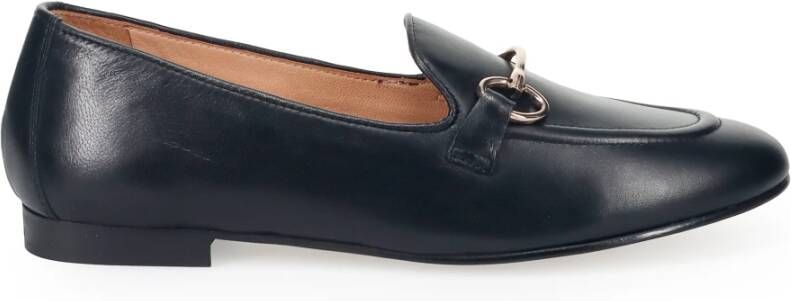 Sangiorgio Zwarte Mocassin Schoenen Black Dames