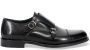 Sangiorgio Zwarte Monk Strap Leren Schoenen Black Heren - Thumbnail 1