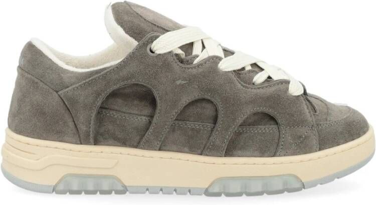 Santha Suede Gray Stijlvol Model Gray Heren