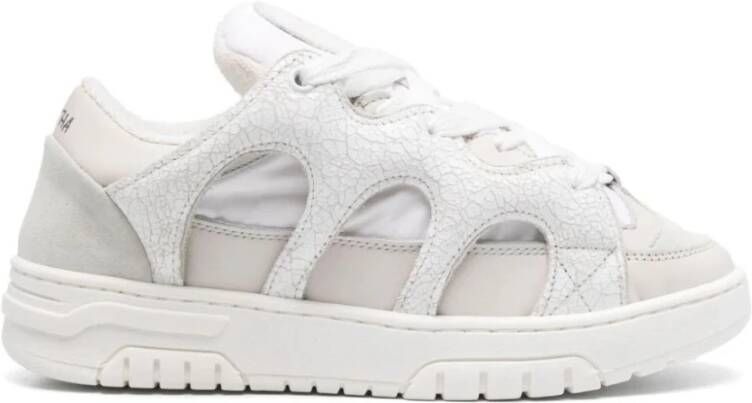 Santha Witte Crock Sneakers voor Vrouwen White Dames