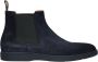 SANTONI Boots Heren 18588 Maat: 44 Materiaal: Leer Kleur: Blauw - Thumbnail 1