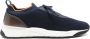 Santoni Blauwe Mesh Sneakers Blue Heren - Thumbnail 1