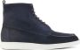 Santoni Blauwe Suède Laarzen Blue Heren - Thumbnail 1