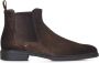 Santoni Bruine Chelsea Enkellaarzen Elegante Stijl Brown Heren - Thumbnail 7