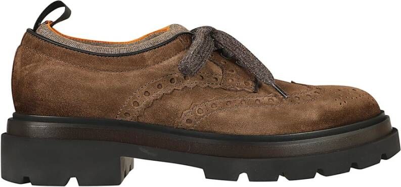 Santoni Bruine Heren Rhea Schoenen Brown Heren