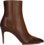 SANTONI Enkellaarsjes Dames 70290 Maat: 39 Materiaal: Leer Kleur: Bruin - Thumbnail 1