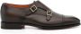 Santoni Bruine Leren Schoenen Brown Heren - Thumbnail 1