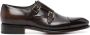 Santoni Bruine Monk Strap Leren Sandalen Brown Heren - Thumbnail 1