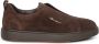 Santoni Bruine Sneakers Verhoog Stijl Comfort Brown Heren - Thumbnail 5