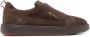 Santoni Bruine Sneakers Verhoog Stijl Comfort Brown Heren - Thumbnail 1