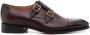 Santoni Burgundy Degrade Monk Calf Schoenen Red Heren - Thumbnail 1