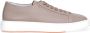 Santoni Cleanicon Sneakers Beige Lavendel Birds Eye Patroon Beige Heren - Thumbnail 1