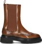 SANTONI Enkellaarsjes Dames 59668 Maat: 38 Materiaal: Leer Kleur: Cognac - Thumbnail 1