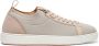 Santoni Elastische Gebreide Instap Sneaker Beige Heren - Thumbnail 1