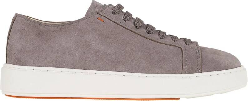 Santoni Grijze Sneakers Ss24 Gray Heren