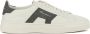 SANTONI Lage Sneakers Heren Gloria 21907 Maat: 45 Materiaal: Leer Kleur: Wit - Thumbnail 1