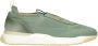 SANTONI Lage Sneakers Heren 21601 Innova Maat: 41 5 Materiaal: Textiel Kleur: Groen - Thumbnail 1