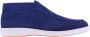 Santoni Heren Loafer Instapper Schoen Blue Heren - Thumbnail 1