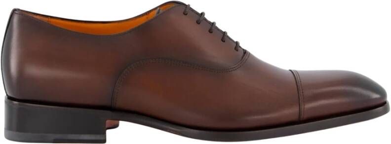 Santoni Klassieke herenschoenen Brown Heren