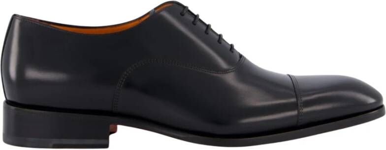 Santoni Klassieke Herenschoenen Carter Black Heren