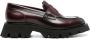 Santoni Klassieke Leren Loafers Brown Dames - Thumbnail 1