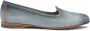 Santoni Klassieke Leren Loafers Gray Dames - Thumbnail 1