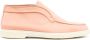 Santoni Klassieke Leren Loafers Orange Dames - Thumbnail 1