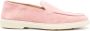 Santoni Klassieke Leren Loafers Pink Dames - Thumbnail 1