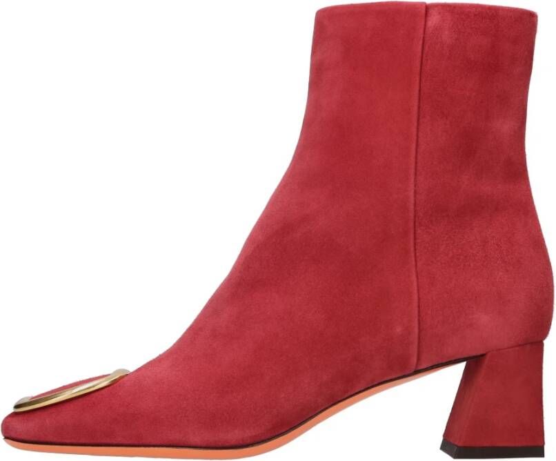 Santoni Laarzen Rood Red Dames