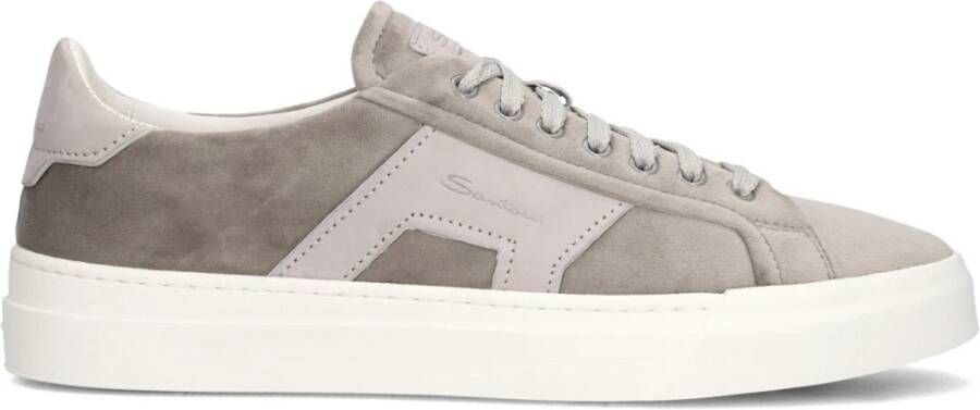 Santoni Lage sneakers Gloria 21920 Taupe Multicolor Heren