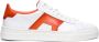 SANTONI Lage Sneakers Heren Gloria 21779 Maat: 42 5 Materiaal: Leer Kleur: Wit - Thumbnail 6