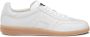 Santoni Leren sneaker voor heren White Heren - Thumbnail 1