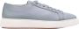 Santoni Leren Sneakers Blue Heren - Thumbnail 1