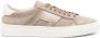 Santoni Leren sneakers met rubberen zool Beige Heren - Thumbnail 1