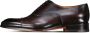 Santoni Leren veterschoenen Made in Italy Brown Heren - Thumbnail 1