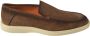 Santoni Loafers Brown Heren - Thumbnail 1