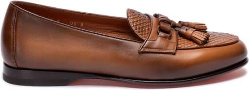 Santoni Loafers Brown Heren