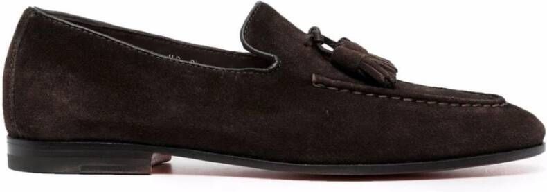 Santoni Loafers Brown Heren