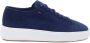 Santoni Luxe Suede Sneaker Blue Dames - Thumbnail 1