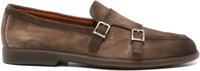 Santoni Malibu Loafer voor Mannen Brown Heren