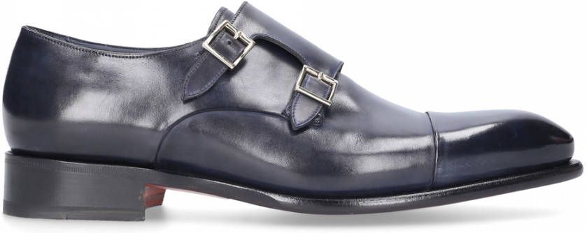 Santoni Monk Schuhe Kalbsleder