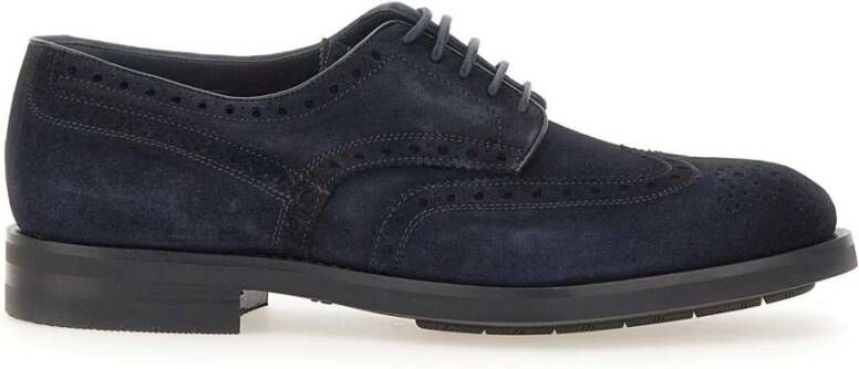 Santoni Platte schoenen voor vrouwen Blue Heren