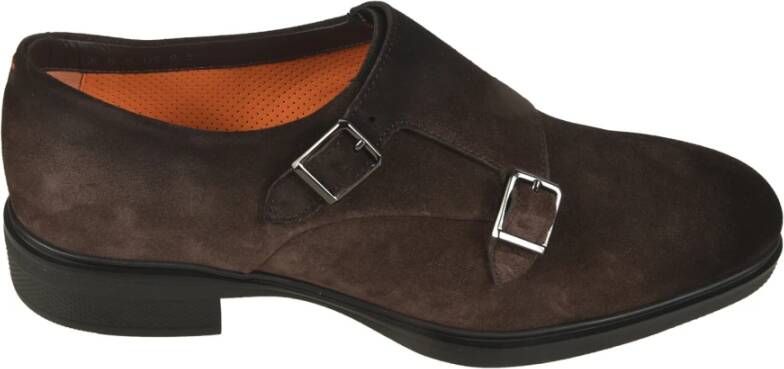 Santoni Platte schoenen voor vrouwen Brown Heren