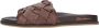 Santoni Sandalen Bruin Brown Heren - Thumbnail 1