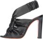 Santoni Sandalen Zwart Black Dames - Thumbnail 1