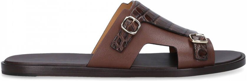 Santoni Sandals 16723 Bruin Heren