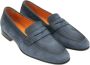 Santoni Shoes Blue Heren - Thumbnail 1