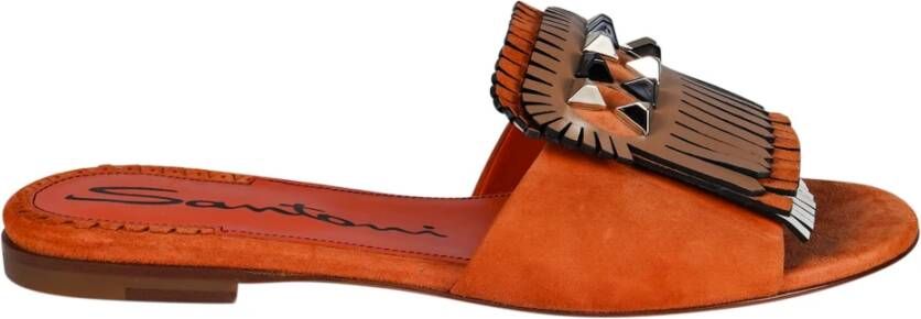 Santoni Shoes Oranje Dames