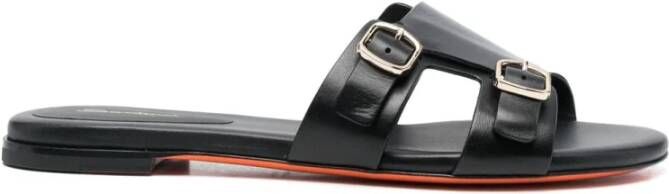 Santoni Sliders Zwart Dames