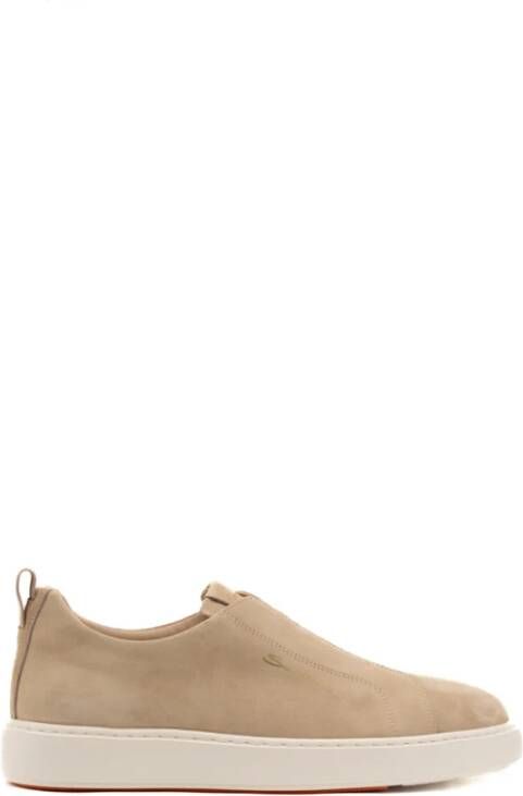 Santoni Sneakers Beige Heren